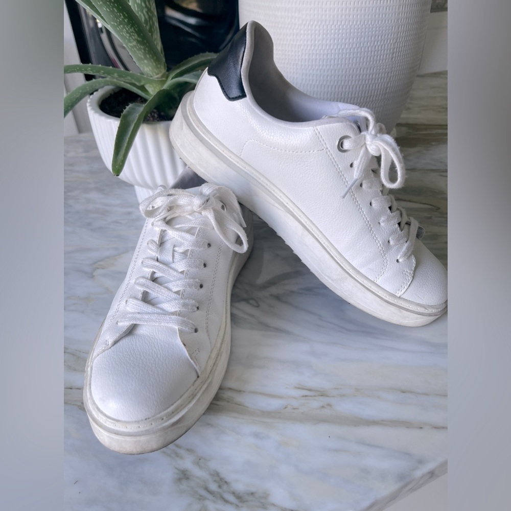 Steve Madden Catcher White Sneaker Size 10